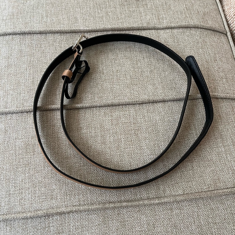 Gucci Tan Leather skinny Belt size 100 - Picture 3 of 5